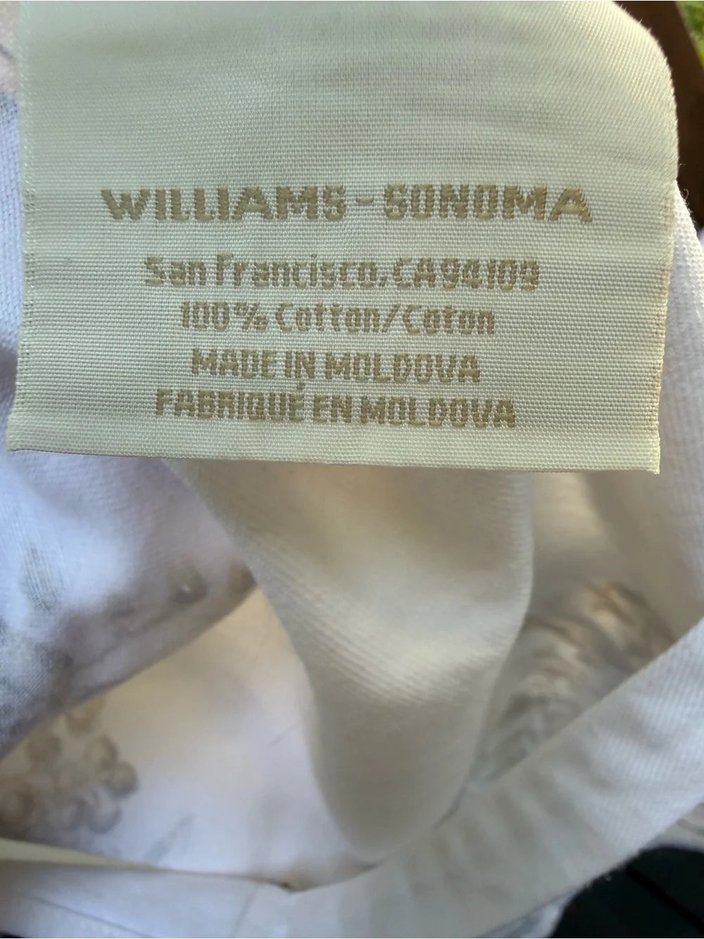 Williams Sonoma Turkey Apron
